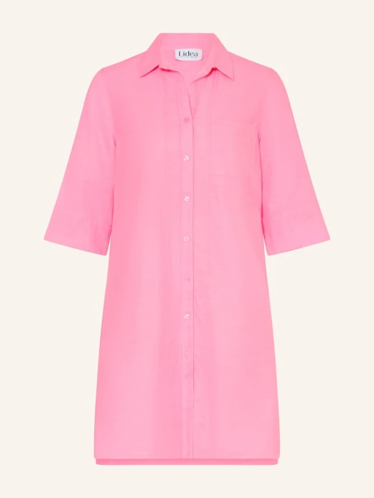 Zdjęcie produktu Lidea Sukienka Plażowa Z Rękawami 3/4 pink