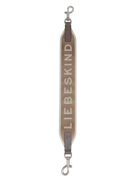 Zdjęcie produktu Liebeskind Berlin Pasek w kolorze szarobrązowym do torebki - dł. 38 cm rozmiar: onesize