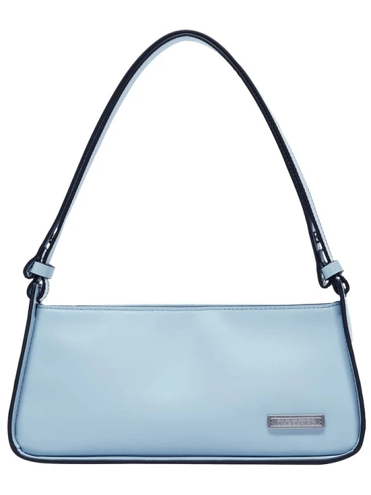 Zdjęcie produktu Liebeskind Berlin Skórzana torebka "Crossbody S" w kolorze błękitnym - 28 x 12 x 9 cm rozmiar: onesize