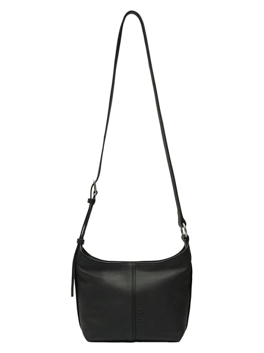 Zdjęcie produktu Liebeskind Berlin Skórzana torebka "Demi" w kolorze czarnym - 20 x 19 x 10 cm rozmiar: onesize