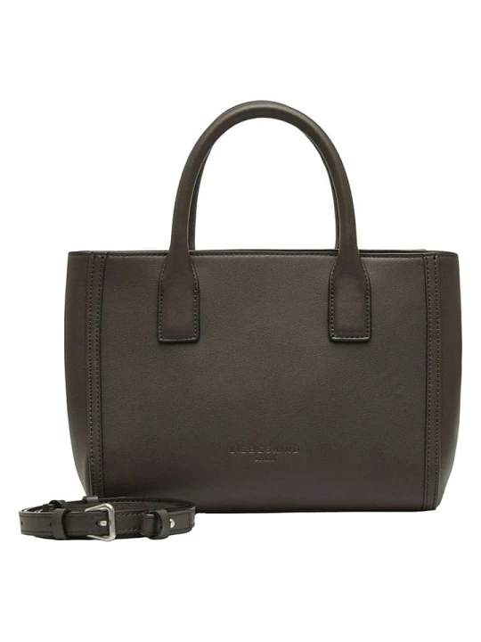 Zdjęcie produktu Liebeskind Berlin Skórzana torebka "Marigold" w kolorze khaki - 25 x 20 x 12 cm rozmiar: onesize