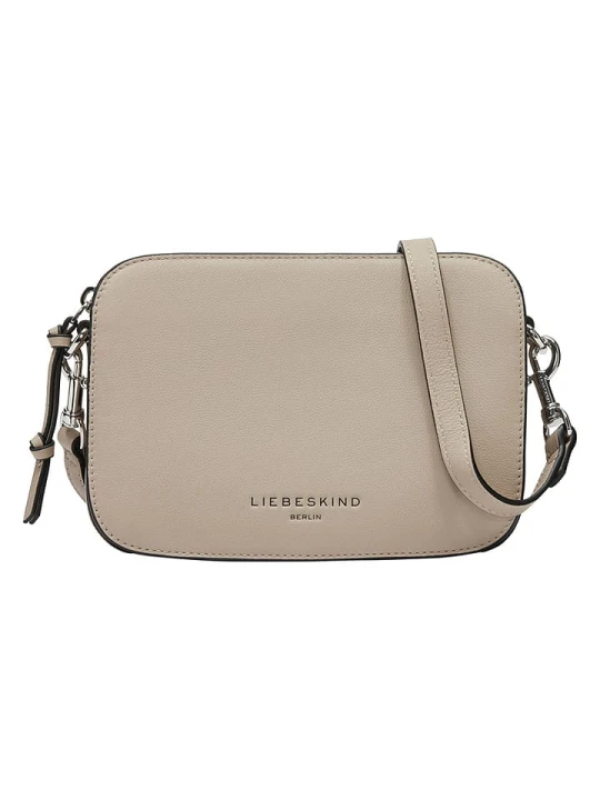 Zdjęcie produktu Liebeskind Berlin Skórzana torebka w kolorze beżowym - 20 x 14 x 7 cm rozmiar: onesize