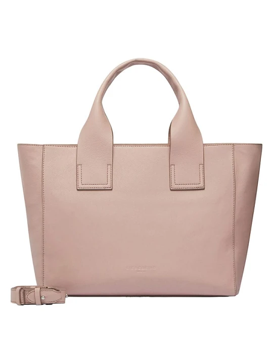 Zdjęcie produktu Liebeskind Berlin Skórzana torebka w kolorze beżowym - 35 x 27 x 13 cm rozmiar: onesize