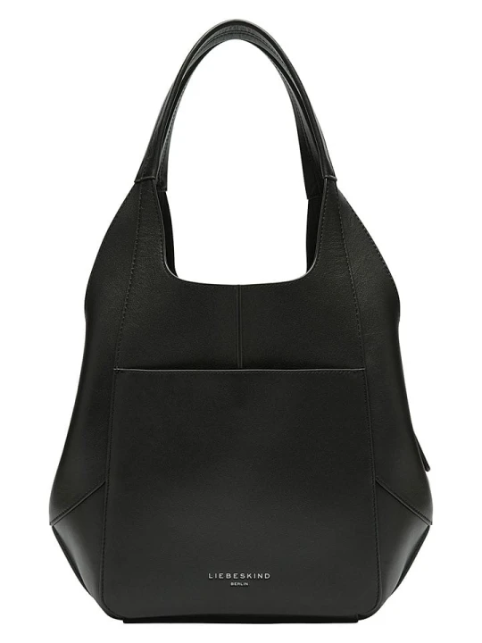 Zdjęcie produktu Liebeskind Berlin Skórzana torebka w kolorze czarnym - 23 x 28 x 14 cm rozmiar: onesize