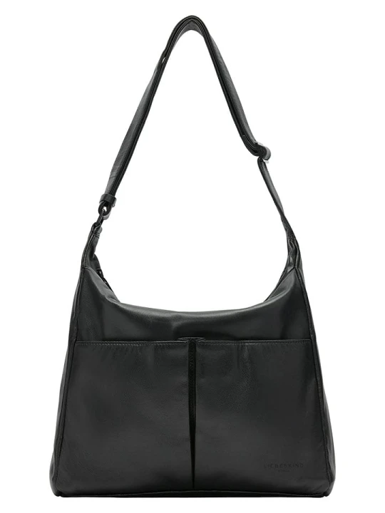Zdjęcie produktu Liebeskind Berlin Skórzana torebka w kolorze czarnym - 33 x 29 x 13 cm rozmiar: onesize