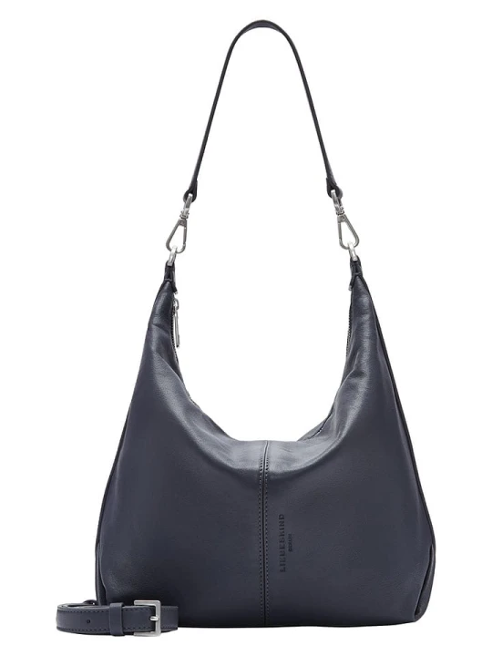 Zdjęcie produktu Liebeskind Berlin Skórzana torebka w kolorze granatowym - 40 x 32 x 13 cm rozmiar: onesize