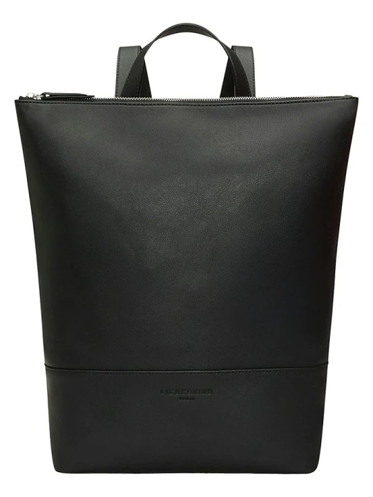 Zdjęcie produktu Liebeskind Berlin Skórzany plecak w kolorze czarnym - 37 x 40 x 11 cm rozmiar: onesize