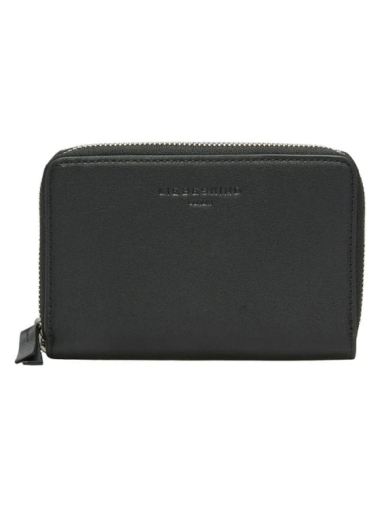 Zdjęcie produktu Liebeskind Berlin Skórzany portfel "Sophia" w kolorze czarnym - 15 x 10 x 3 cm rozmiar: onesize