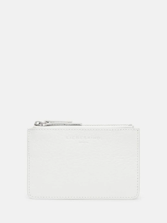 Zdjęcie produktu Liebeskind Berlin Skórzany portfel "Star XS" w kolorze białym - 13, 5 x 8, 5 x 0, 5 cm rozmiar: onesize