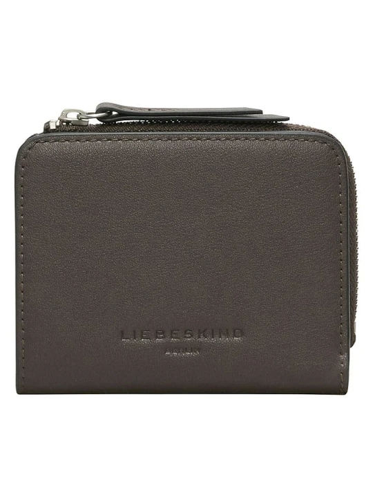 Zdjęcie produktu Liebeskind Berlin Skórzany portfel "Tina" w kolorze brązowym - 11 x 9 x 2 cm rozmiar: onesize