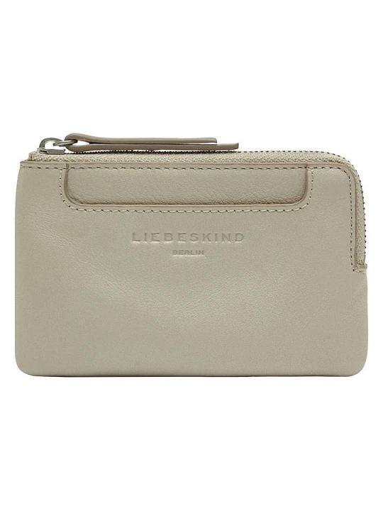 Zdjęcie produktu Liebeskind Berlin Skórzany portfel w kolorze beżowym - 13 x 8 cm rozmiar: onesize