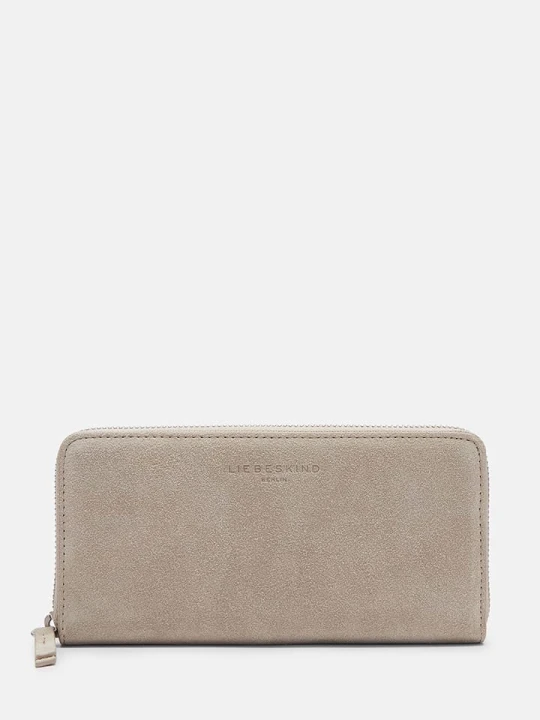 Zdjęcie produktu Liebeskind Berlin Skórzany portfel w kolorze beżowym - 19 x 9 x 2 cm rozmiar: onesize