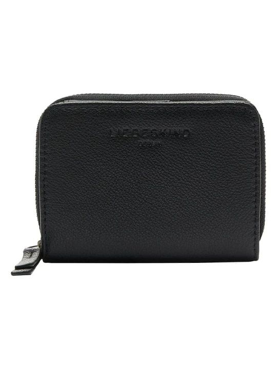 Zdjęcie produktu Liebeskind Berlin Skórzany portfel w kolorze czarnym - 12 x 15 x 6 cm rozmiar: onesize