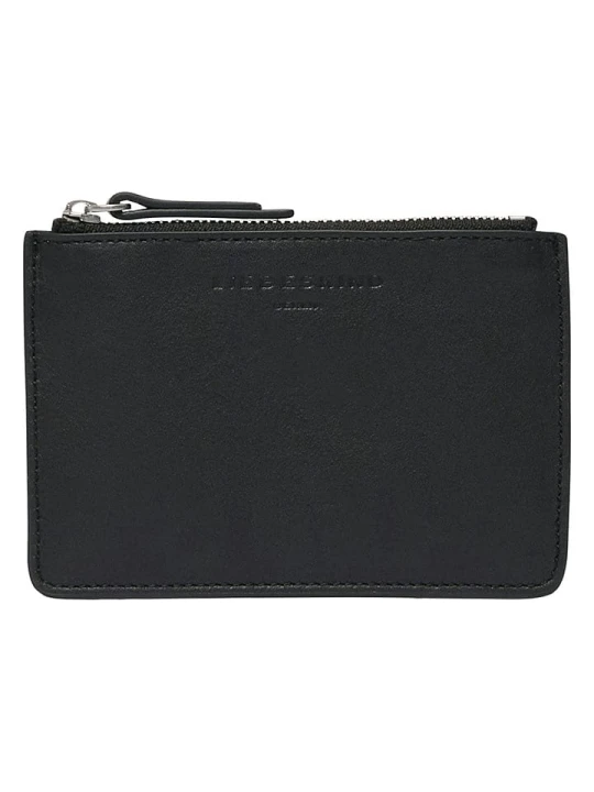 Zdjęcie produktu Liebeskind Berlin Skórzany portfel w kolorze czarnym - 13 x 9 x 1 cm rozmiar: onesize