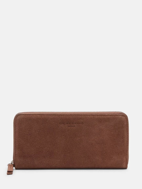 Zdjęcie produktu Liebeskind Berlin Skórzany portfel w kolorze jasnobrązowym - 19 x 9 x 2 cm rozmiar: onesize