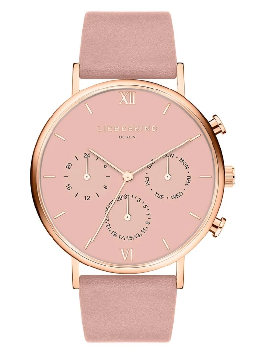 Zdjęcie produktu Liebeskind Chronograf w kolorze różowozłoto-jasnoróżowym rozmiar: onesize