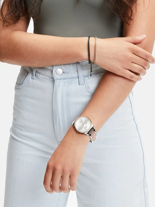 Zdjęcie produktu Liebeskind Chronograf w kolorze różowozłoto-srebrnym rozmiar: onesize