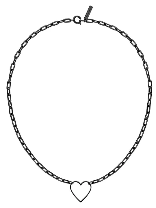 Zdjęcie produktu Liebeskind Naszyjnik z elementem ozdobnym - dł. 45 cm rozmiar: onesize czarny