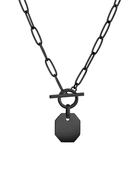Zdjęcie produktu Liebeskind Naszyjnik z zawieszką - dł. 45 cm rozmiar: onesize czarny