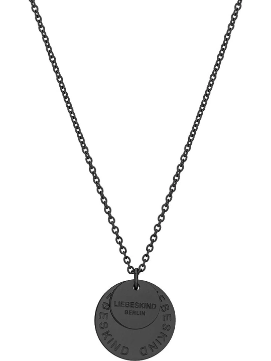 Zdjęcie produktu Liebeskind Naszyjnik z zawieszką - dł. 45 cm rozmiar: onesize czarny
