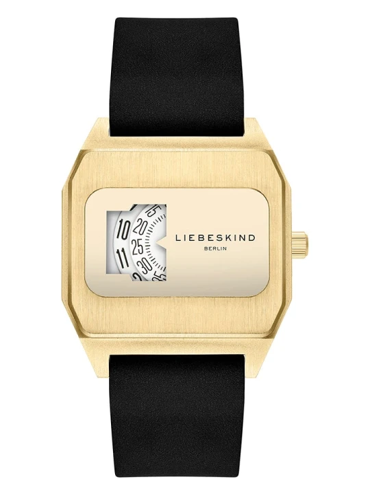 Zdjęcie produktu Liebeskind Zegarek kwarcowy w kolorze złoto-czarnym rozmiar: onesize