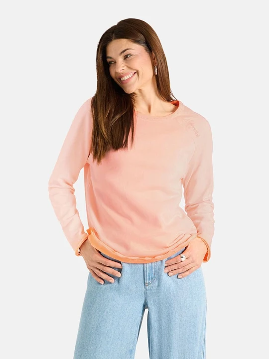 Zdjęcie produktu LIEBLINGSSTÜCK Bluza w kolorze pomarańczowym rozmiar: 4XL