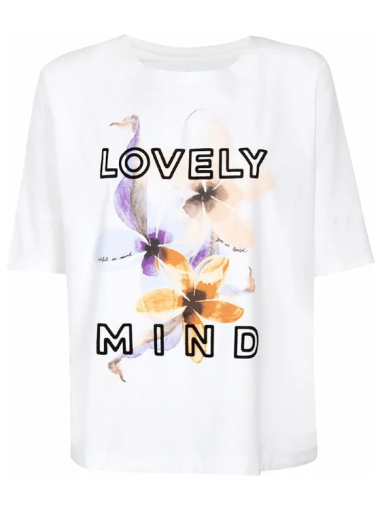 Zdjęcie produktu LIEBLINGSSTÜCK Koszulka "Dacina" w kolorze białym rozmiar: 3XL