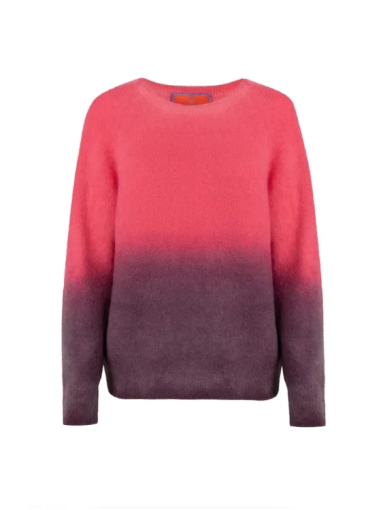 Zdjęcie produktu LIEBLINGSSTÜCK Sweter w kolorze różowo-fioletowym rozmiar: 42