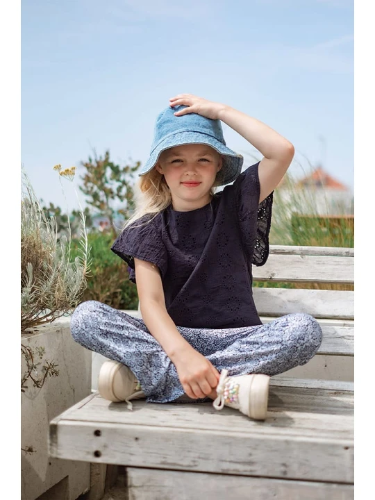 Zdjęcie produktu Like Flo Legginsy "Floor" w kolorze błękitnym rozmiar: 158