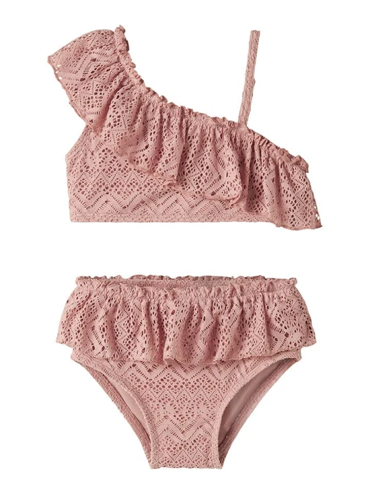 Zdjęcie produktu Lil Atelier Bikini "Feline" w kolorze jasnoróżowym rozmiar: 92 Lil' Atelier