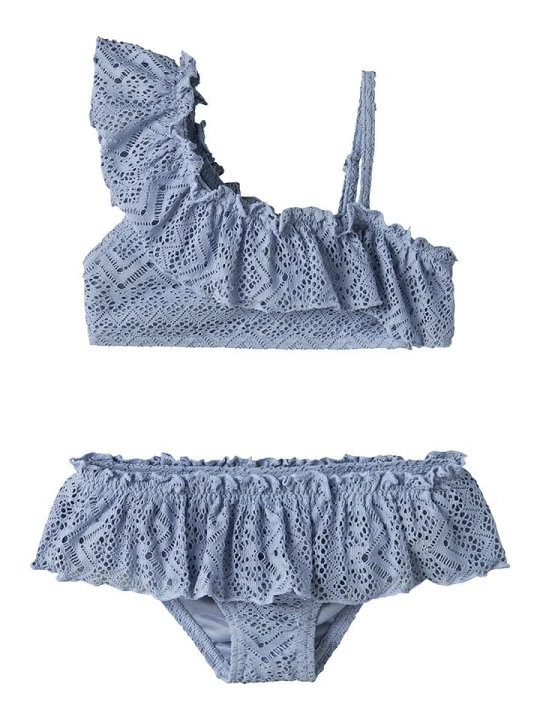 Zdjęcie produktu Lil Atelier Bikini "Feline" w kolorze niebieskim rozmiar: 92 Lil' Atelier