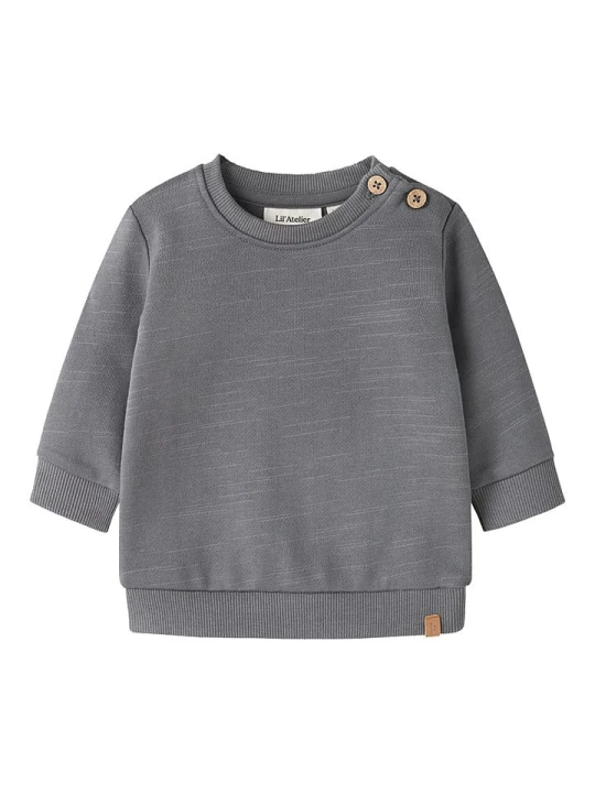 Zdjęcie produktu Lil Atelier Bluza "Kavens" w kolorze antracytowym rozmiar: 68 Lil' Atelier