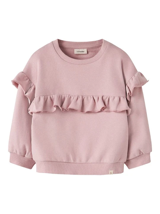 Zdjęcie produktu Lil Atelier Bluza "London" w kolorze jasnoróżowym rozmiar: 98 Lil' Atelier
