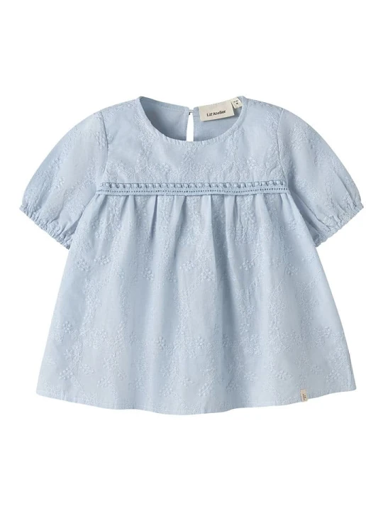Zdjęcie produktu Lil Atelier Bluzka "Jiva" w kolorze błękitnym rozmiar: 110 Lil' Atelier
