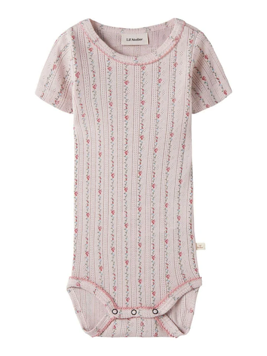 Zdjęcie produktu Lil Atelier Body "Frachello" w kolorze jasnoróżowym rozmiar: 74 Lil' Atelier