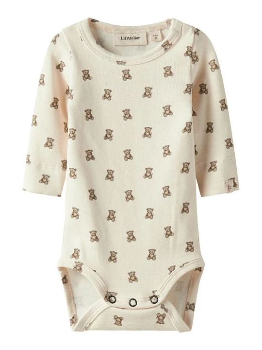 Zdjęcie produktu Lil Atelier Body "Gayo" w kolorze beżowym rozmiar: 62 Lil' Atelier