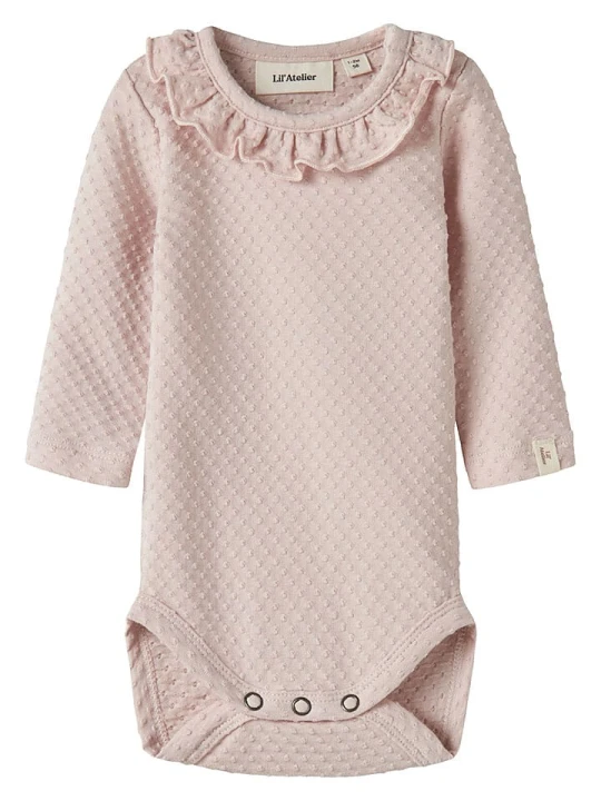 Zdjęcie produktu Lil Atelier Body "Noel" w kolorze jasnoróżowym rozmiar: 80 Lil' Atelier