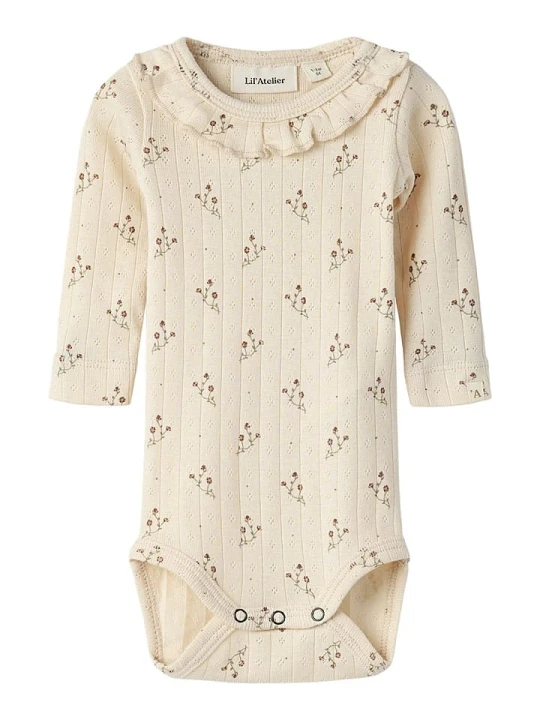 Zdjęcie produktu Lil Atelier Body "Rachello" w kolorze beżowym rozmiar: 86 Lil' Atelier
