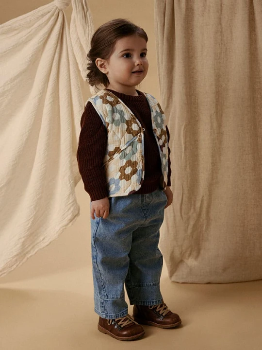 Zdjęcie produktu Lil Atelier Kamizelka "Talia" ze wzorem rozmiar: 104 Lil' Atelier