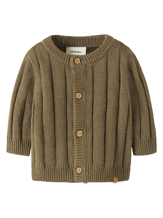 Zdjęcie produktu Lil Atelier Kardigan "Lomon" w kolorze brązowym rozmiar: 62 Lil' Atelier