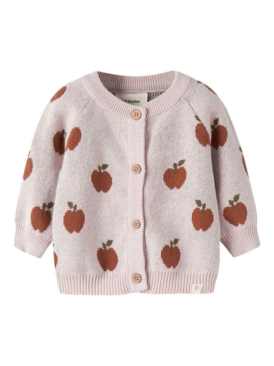 Zdjęcie produktu Lil Atelier Kardigan "Lulio" w kolorze jasnoróżowym rozmiar: 68 Lil' Atelier