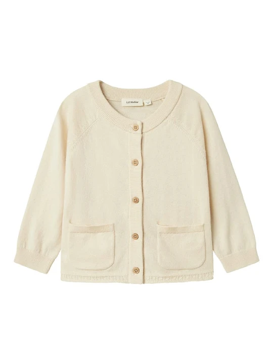 Zdjęcie produktu Lil Atelier Kardigan w kolorze beżowym rozmiar: 104 Lil' Atelier