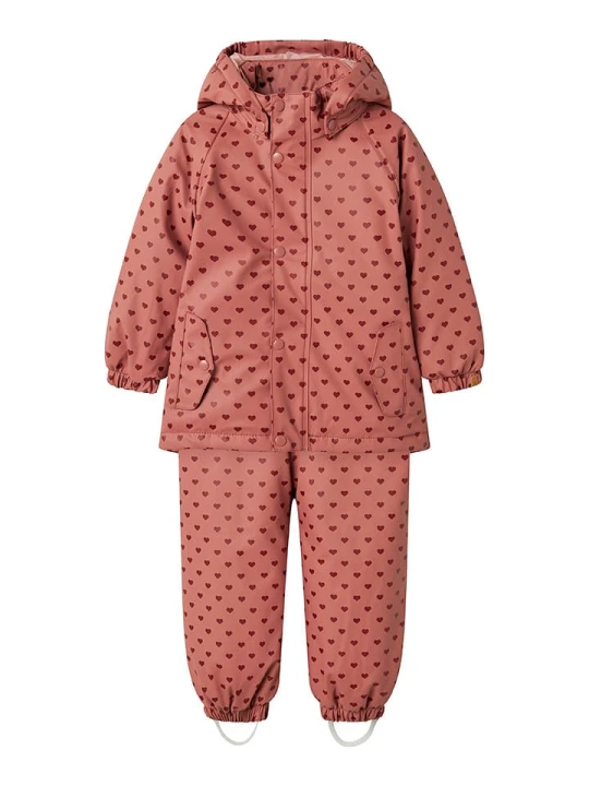 Zdjęcie produktu Lil Atelier Kombinezon przeciwdeszczowy w kolorze czerwonym rozmiar: 92 Lil' Atelier