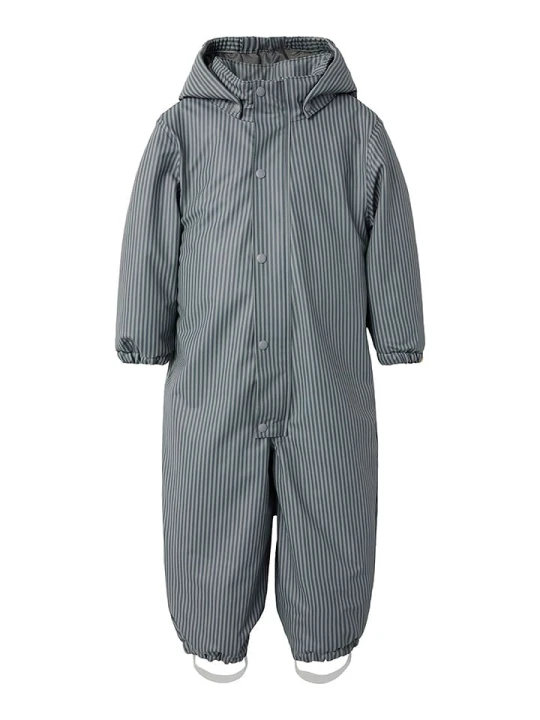 Zdjęcie produktu Lil Atelier Kombinezon zimowy w kolorze szaro-antracytowym rozmiar: 98 Lil' Atelier