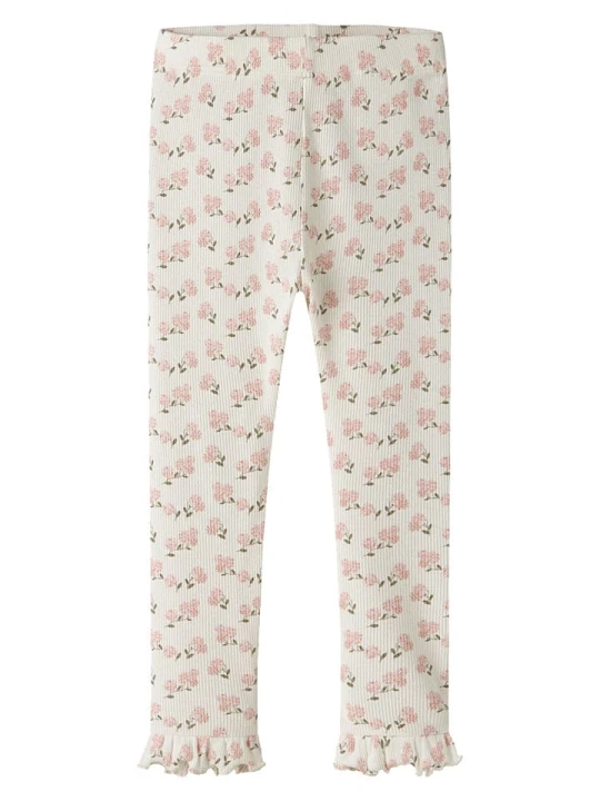 Zdjęcie produktu Lil Atelier Legginsy "Gago" w kolorze kremowo-jasnoróżowym rozmiar: 116 Lil' Atelier
