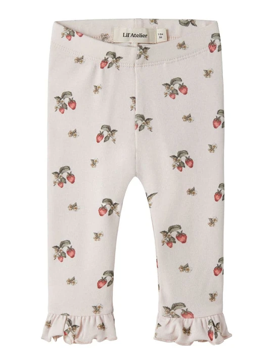 Zdjęcie produktu Lil Atelier Legginsy "Gayo" w kolorze jasnoróżowym rozmiar: 62 Lil' Atelier