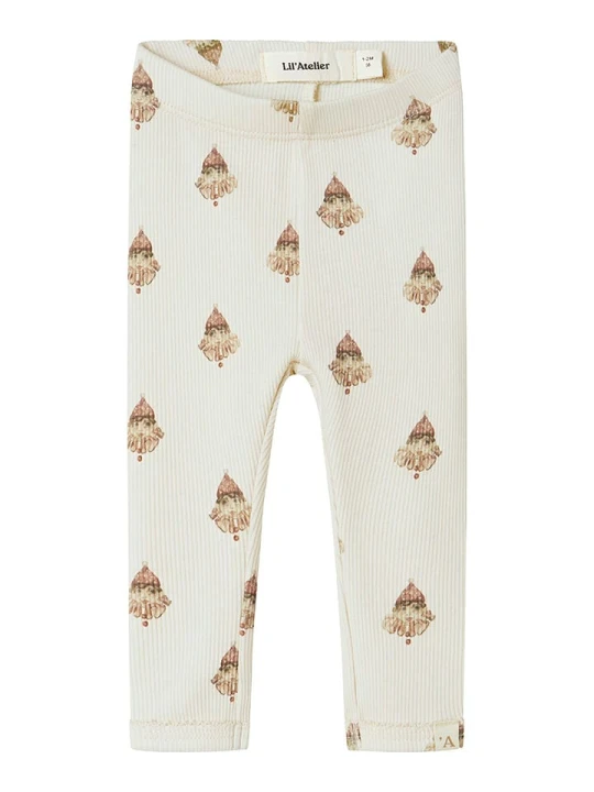 Zdjęcie produktu Lil Atelier Legginsy w kolorze kremowym rozmiar: 62 Lil' Atelier