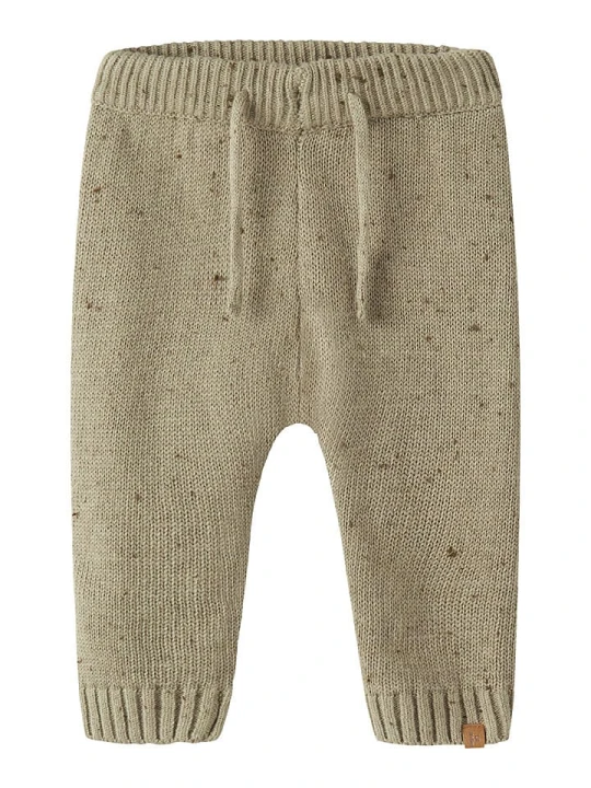 Zdjęcie produktu Lil Atelier Spodnie dzianinowe "Galto" w kolorze khaki rozmiar: 62 Lil' Atelier