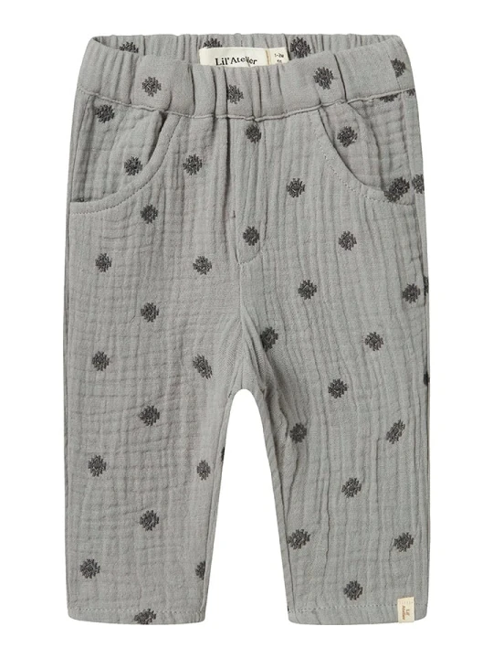 Zdjęcie produktu Lil Atelier Spodnie "Koala" w kolorze szarym rozmiar: 56 Lil' Atelier