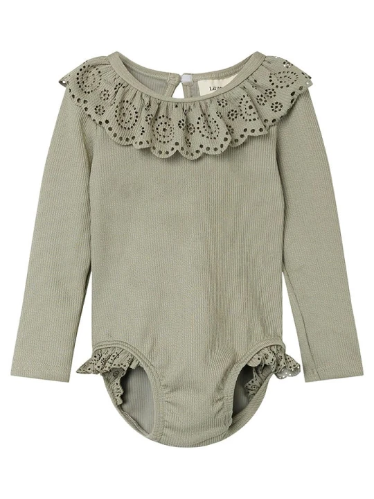 Zdjęcie produktu Lil Atelier Strój kąpielowy "Fola" w kolorze khaki rozmiar: 62 Lil' Atelier